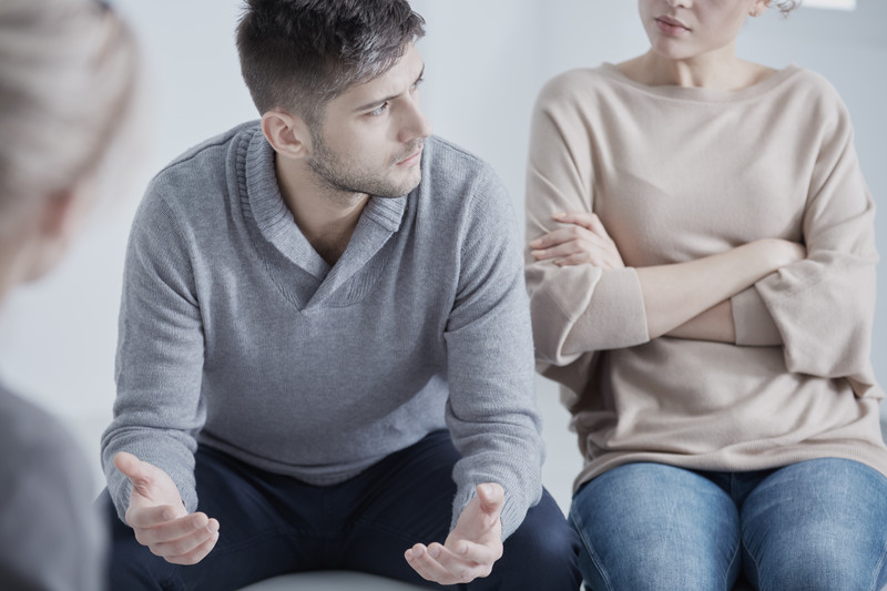 Relationship counseling near me - couple at therapy
