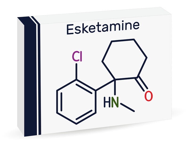Ketamine therapy near me esketamine box image
